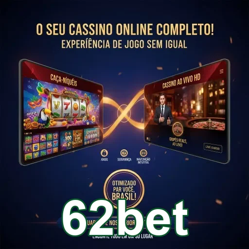 Ilustração de Explore Apostas Esportivas e Slots na 62bet com Suporte Rápido
