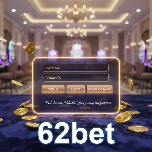 Interface Simples para Facilitar sua Diversão - 62bet