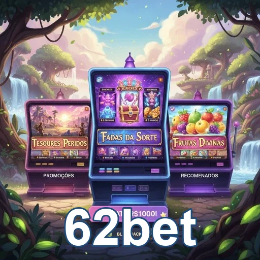 Jogador utilizando o aplicativo cassino 62bet no celular